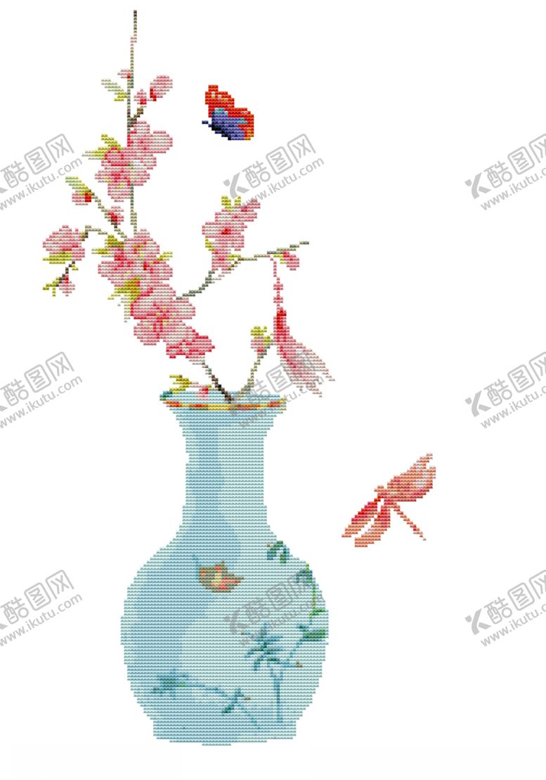 编号：22365010101300087052【酷图网】源文件下载-花瓶