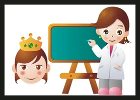 手绘卡通人物动画动画