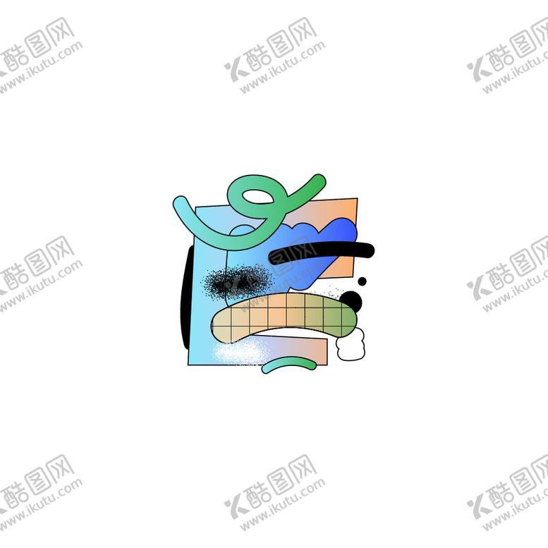 编号：48079609241537379170【酷图网】源文件下载-孟菲斯图案