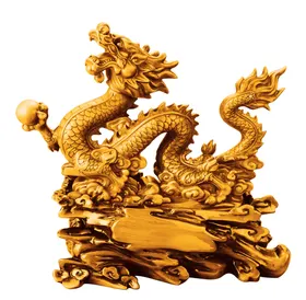 金龙免扣纹素材双戏珠图腾