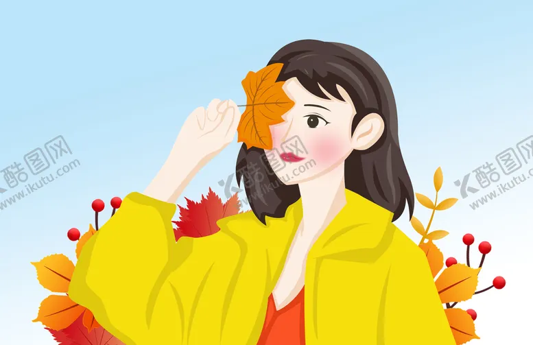 编号：18370209262328092179【酷图网】源文件下载- 卡通女孩 