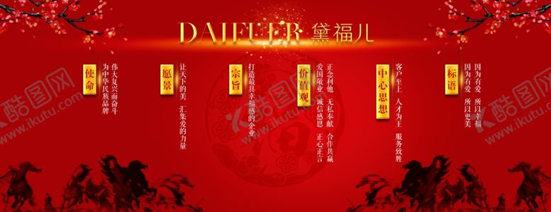 编号：75617507090052256219【酷图网】源文件下载-企业文化墙