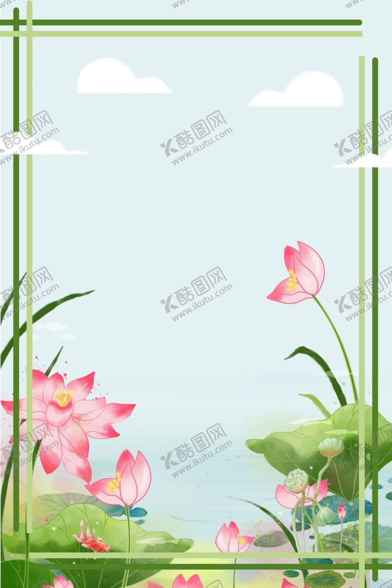 编号：27577809122116192463【酷图网】源文件下载-荷花背景