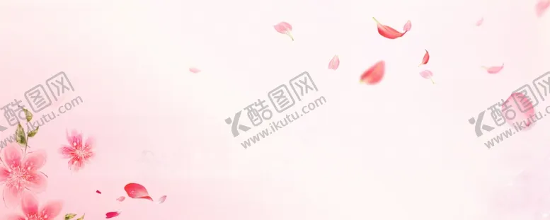 编号：73185906302336513386【酷图网】源文件下载-粉色花朵花瓣清新背景