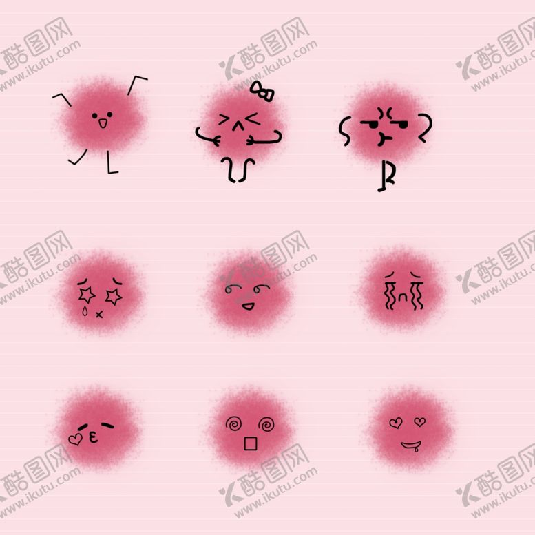 编号：51741011011109485950【酷图网】源文件下载-毛绒表情包