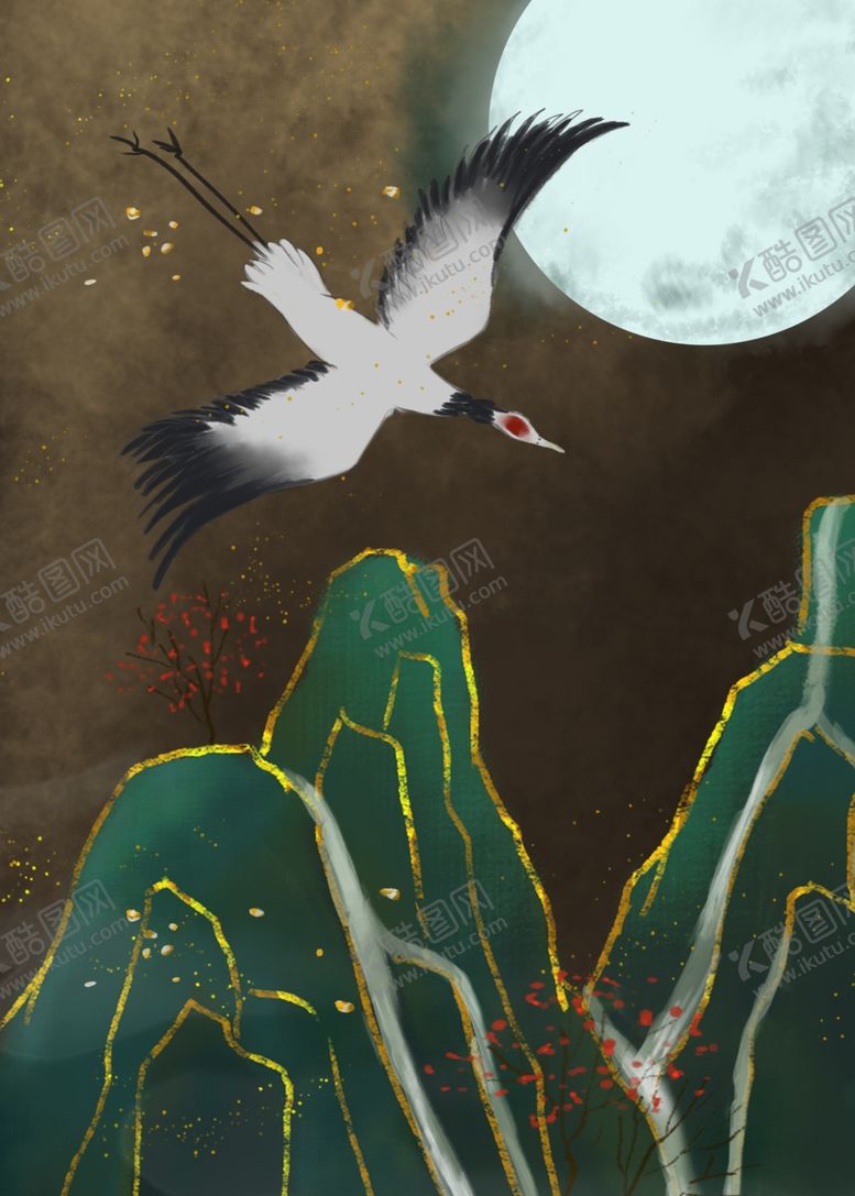 编号：55946909241417189388【酷图网】源文件下载-国画荷花