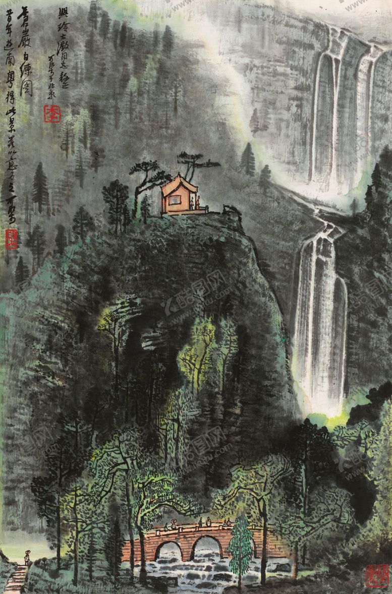 编号：20399110302313372572【酷图网】源文件下载-李可染国画