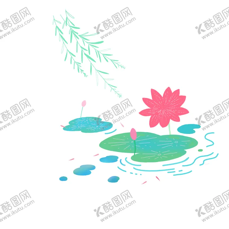 编号：54865404181416556879【酷图网】源文件下载-荷花元素