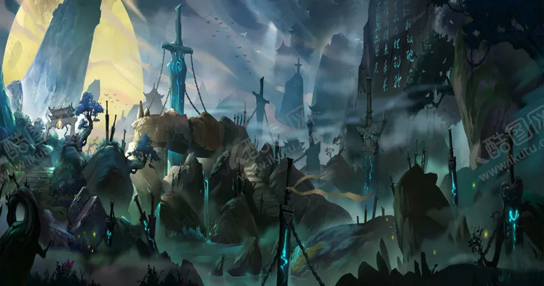 编号：14414509101126439196【酷图网】源文件下载-华灯初上古风场景