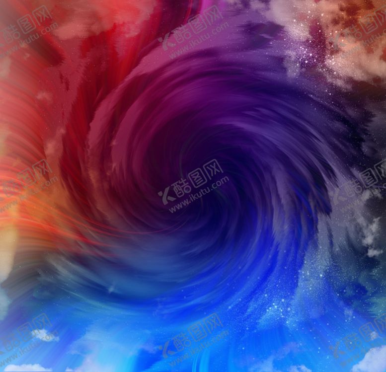 编号：94088502190254002459【酷图网】源文件下载-红紫背景滤镜创意色彩风暴底图