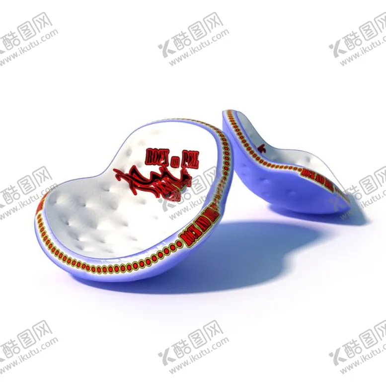 编号：64252211210203498270【酷图网】源文件下载-C4D模型儿童摇椅