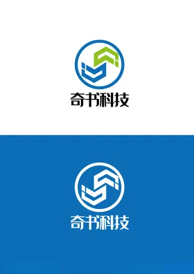 科技标识设计简约字母