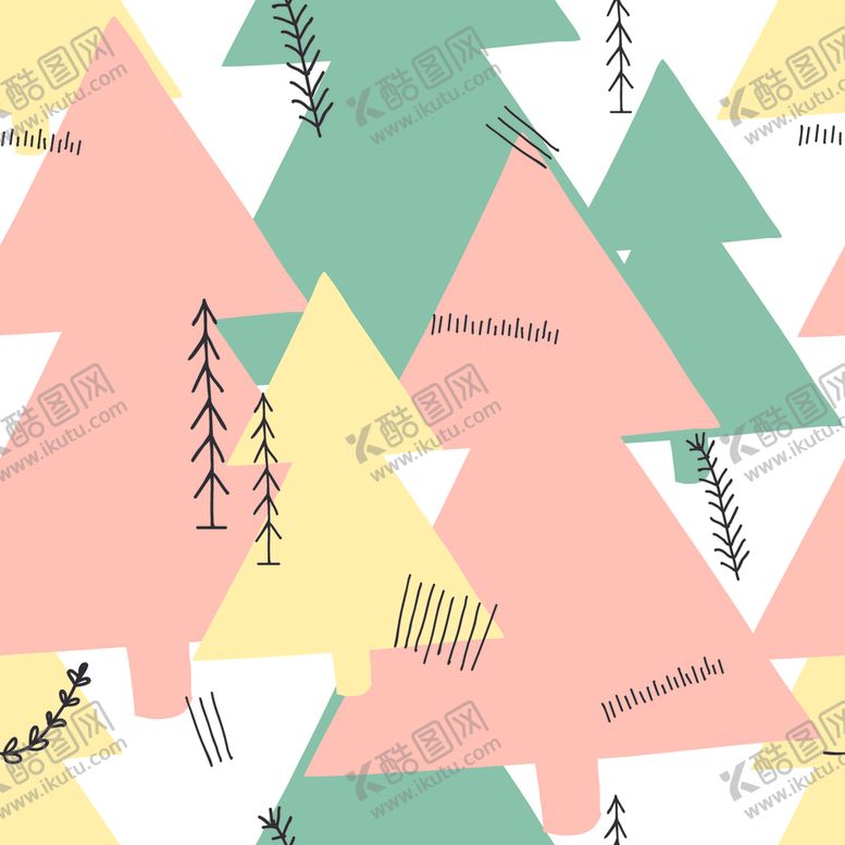 编号：48646609122334063608【酷图网】源文件下载-水彩几何背景