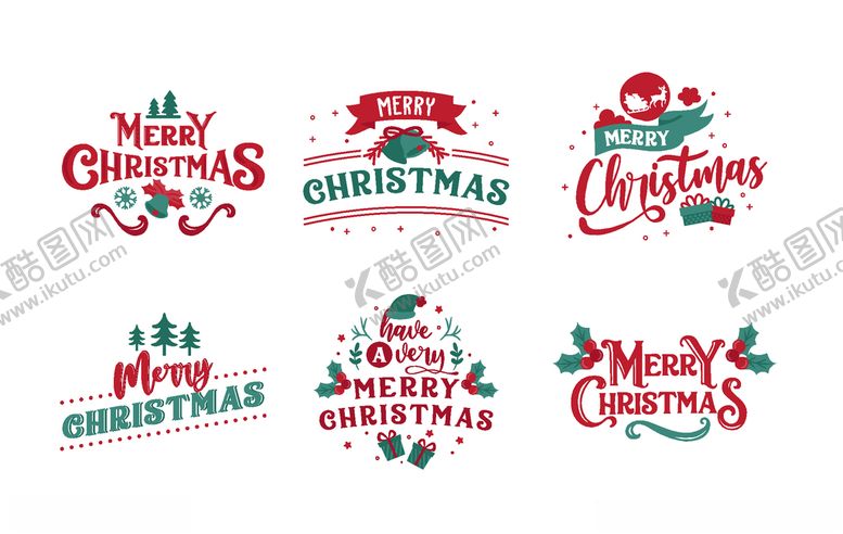 编号：37107910020147032015【酷图网】源文件下载-圣诞节矢量元素