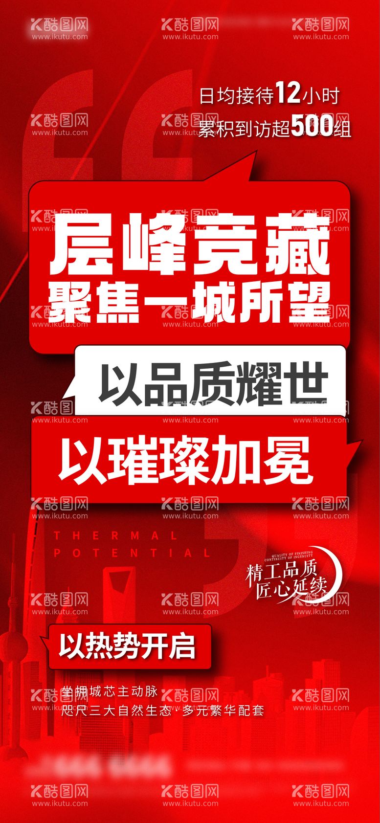 编号：25565811291952106410【酷图网】源文件下载-地产大字报海报