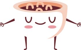 卡哇伊美食AI矢量图AI设计素材可爱可爱物