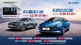 北京现代汽车海报