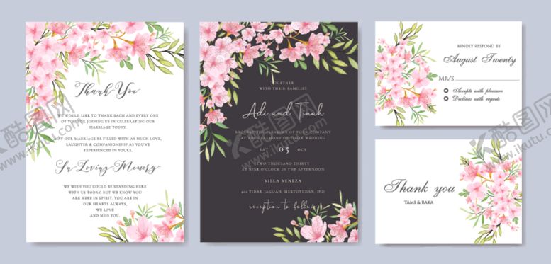 编号：53171409240605298590【酷图网】源文件下载-邀请卡