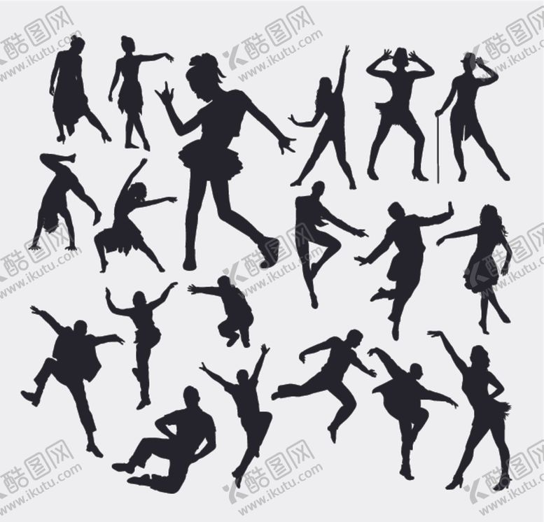 编号：56289210141756078549【酷图网】源文件下载-运动剪影