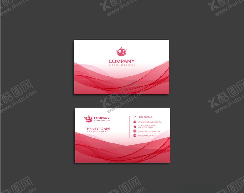 编号：24059110292029556749【酷图网】源文件下载-名片模板