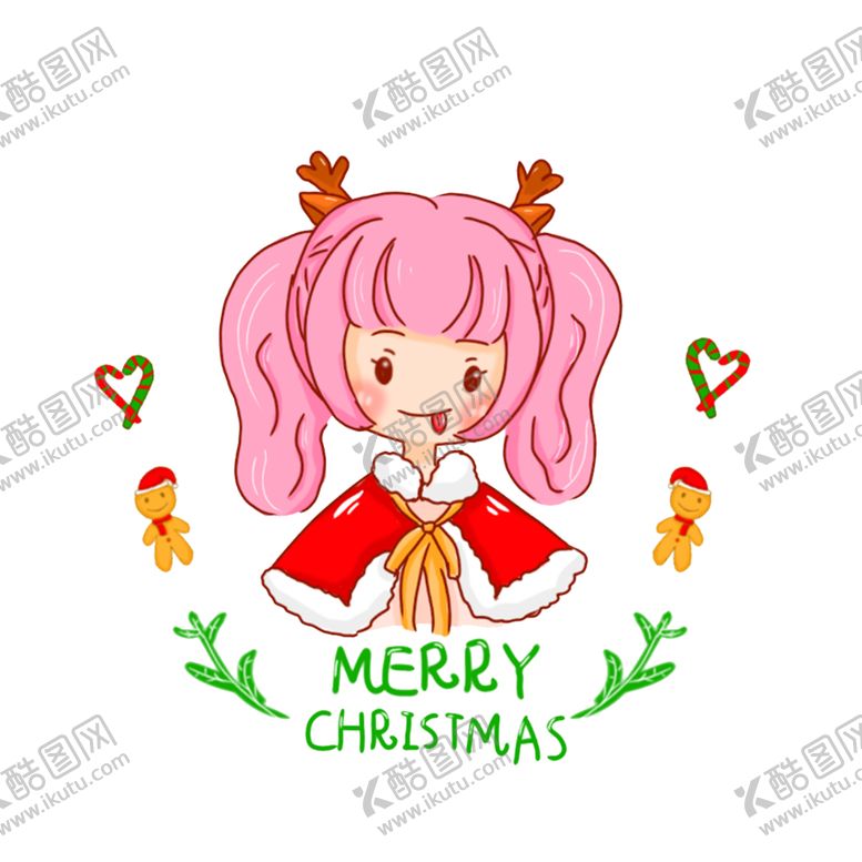 编号：89952010271229246684【酷图网】源文件下载-插画圣诞节素材