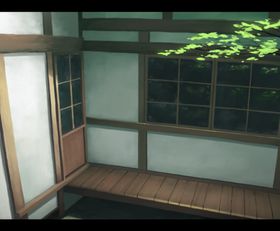 日式街道插画