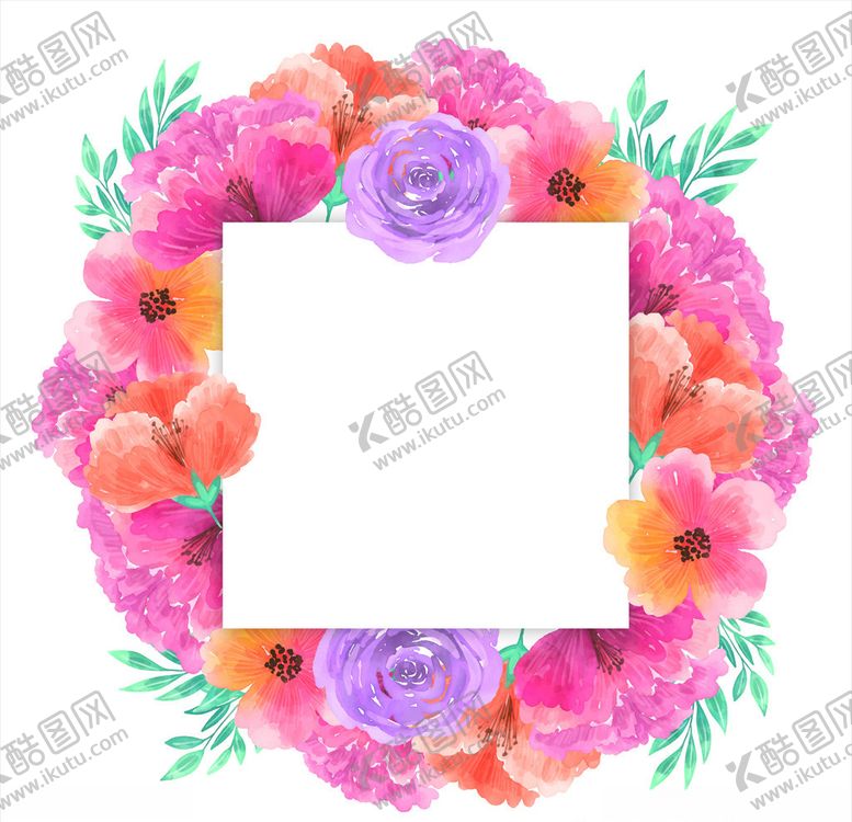 编号：64680110091207317199【酷图网】源文件下载-花圈多彩背景