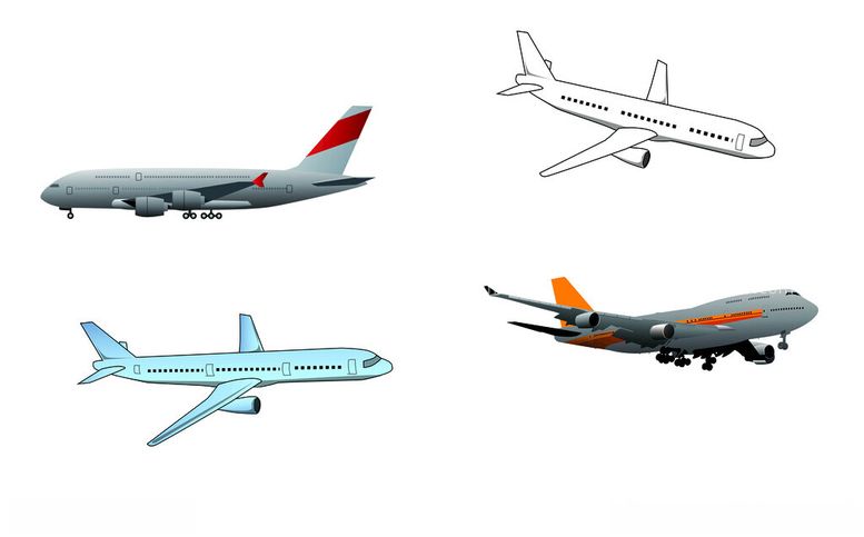 编号：52349012201121482329【酷图网】源文件下载-商务飞机矢量图