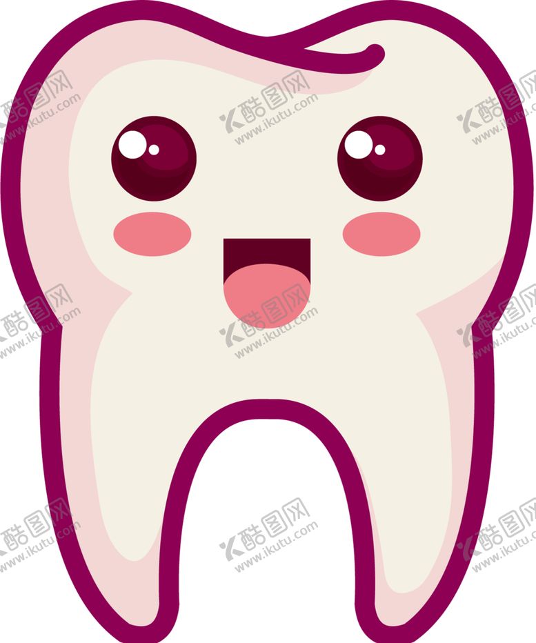 编号：28945210141334064574【酷图网】源文件下载-卡通牙齿牙龈