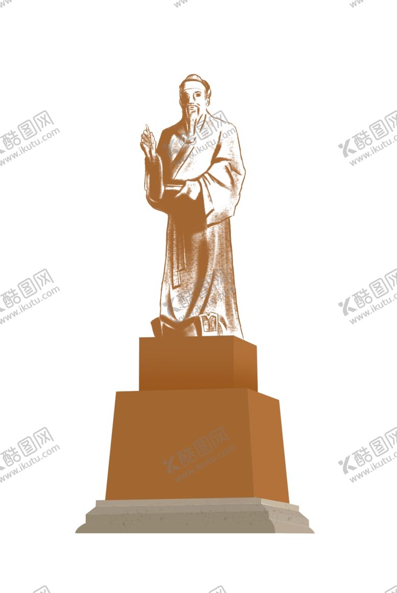 编号：50898707092141142451【酷图网】源文件下载-曾子像