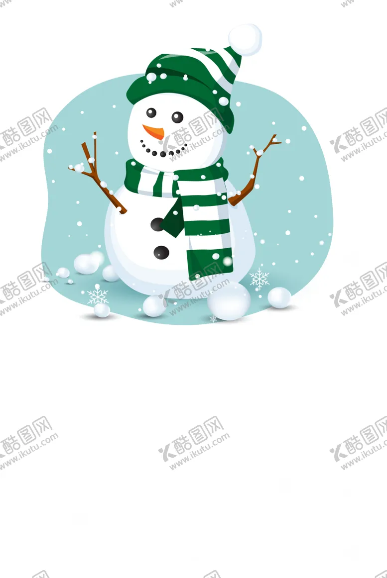 编号：11945305031510374772【酷图网】源文件下载-雪人