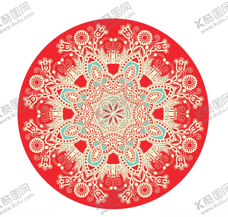 编号：70991805080949038029【酷图网】源文件下载-喜庆花纹