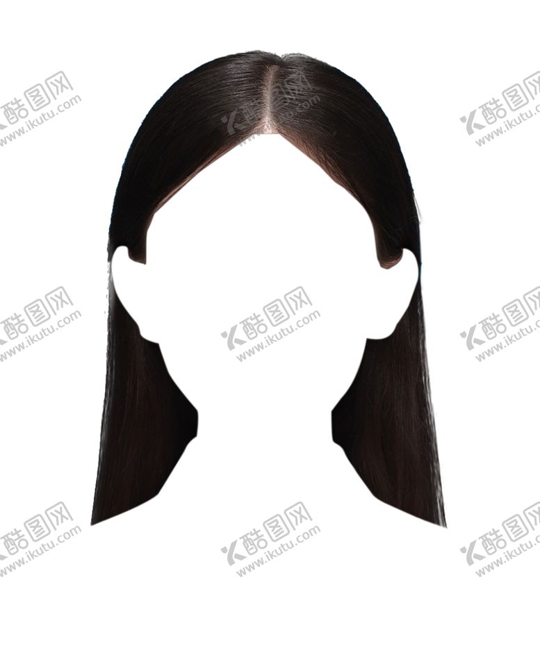 编号：26059410070919308065【酷图网】源文件下载-证件照发型