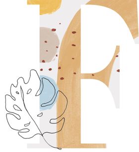 花纹字母