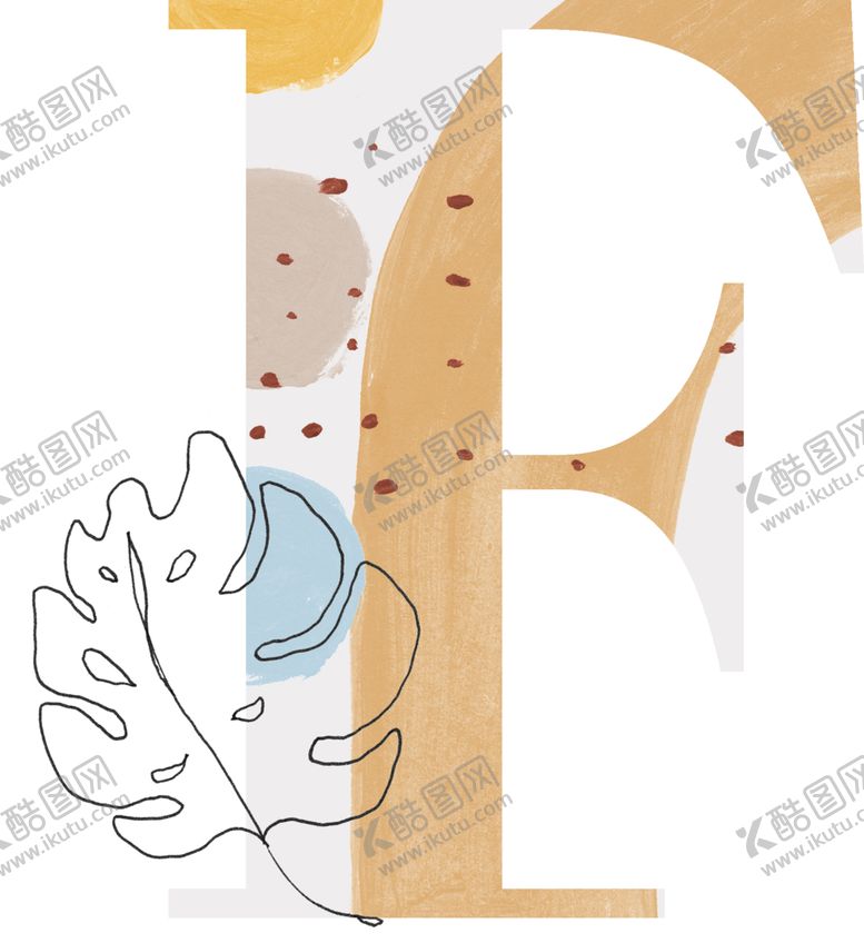 编号：20256406170059378829【酷图网】源文件下载-花纹字母