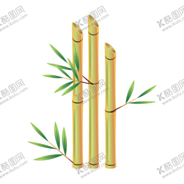 编号：56720109210711569043【酷图网】源文件下载-卡通竹子