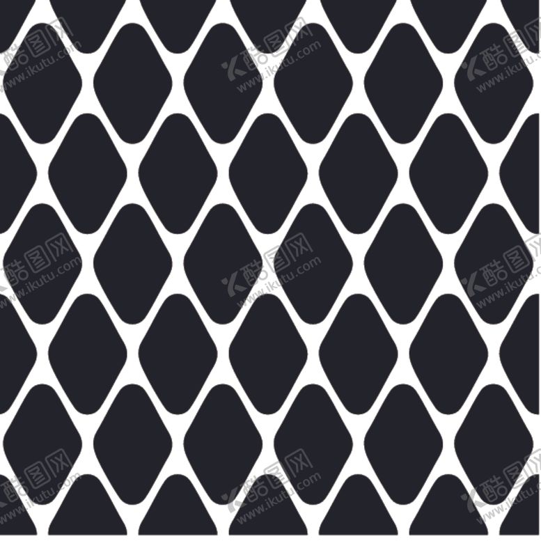 编号：99811410021138007335【酷图网】源文件下载-黑白简约花纹图案设计