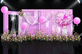 婚礼效果图梦幻浪漫高端