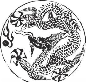 镂空花图案传统边铁艺雕仿古设计