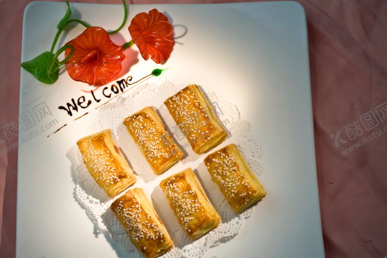 编号：35961305080445535782【酷图网】源文件下载-芝麻脆酥饼