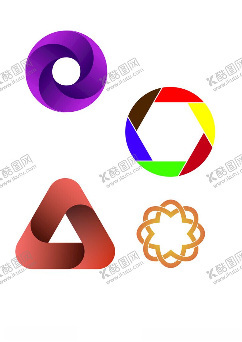 编号：33930101300946092339【酷图网】源文件下载-旋转LOGO各种标志