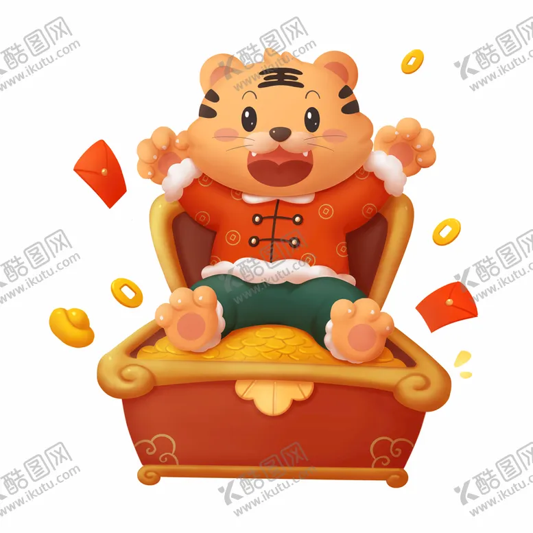 编号：81265909221147110978【酷图网】源文件下载- 吉祥物迎新年 