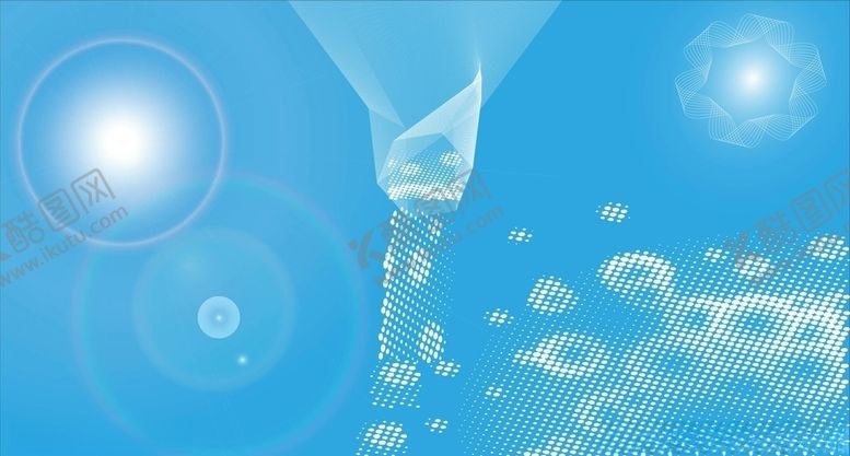 编号：44779409182326537726【酷图网】源文件下载-蓝底白点科技素材