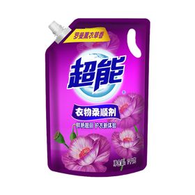 超能衣物柔顺剂1kg包装