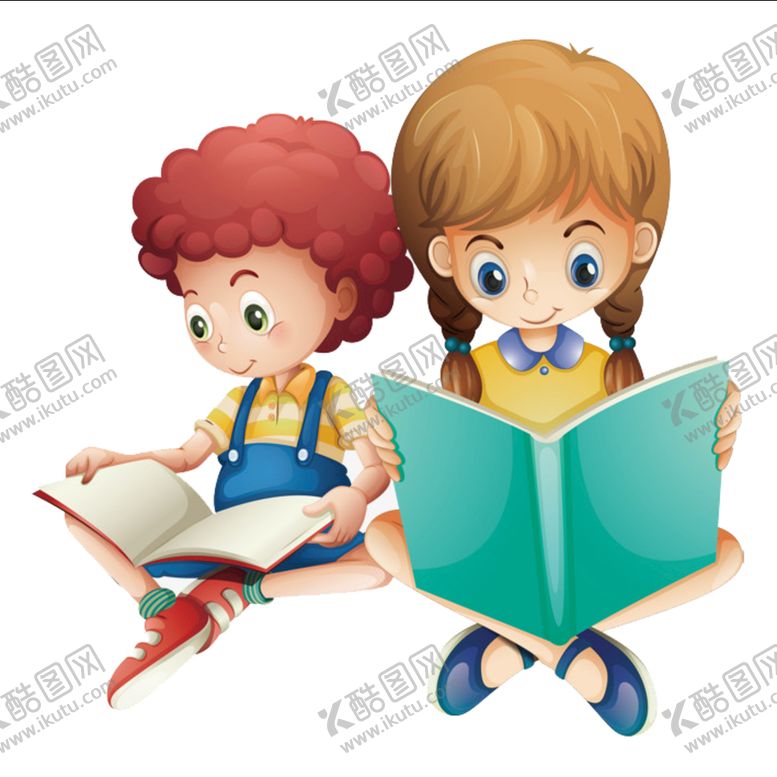 编号：01276309171952120893【酷图网】源文件下载-读书儿童