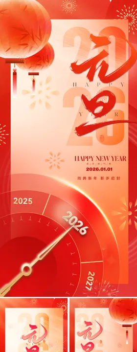 2026元旦新年海报