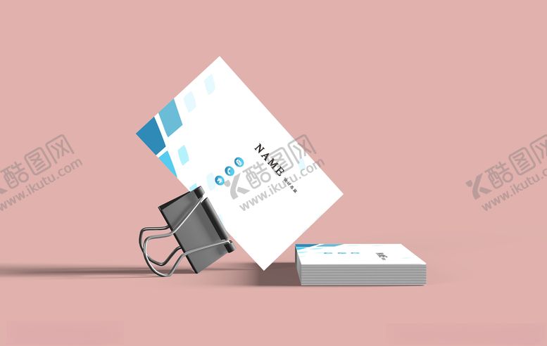 编号：91123210302216419300【酷图网】源文件下载-名片样机