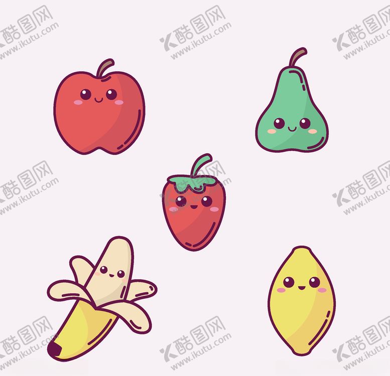 编号：24085910310000181147【酷图网】源文件下载-可爱食物