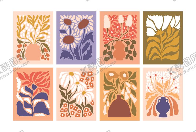 编号：78578704092052216964【酷图网】源文件下载-手绘植物插画艺术作品