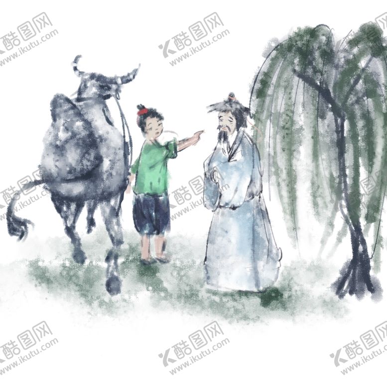 编号：31771405190139078067【酷图网】源文件下载-水墨海报素材毛笔画素材墨迹